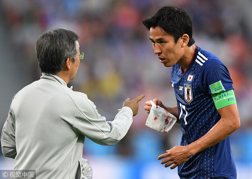 日本轻取塞内加尔，阿什拉夫统治全场